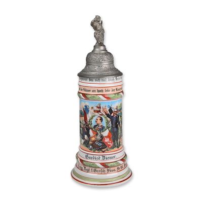 Imperial German Hessian Guard Regiment Reservist Stein