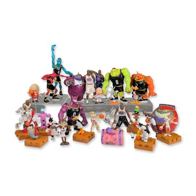 28pc Warner Bros. 1996 Space Jam Action Figure Collection