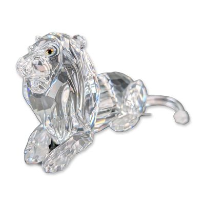 Swarovski 1995 SCS Annual Edition Crystal Lion Figurine