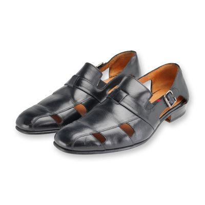 Pair of Mezlan Handel Leather Dress Sandals