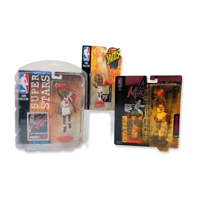 3pc Mattel Michael Jordan Action Figures