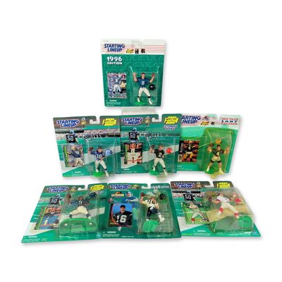 7pc NFL Kenner Starting Lineup Quarterback Action Figure Collection