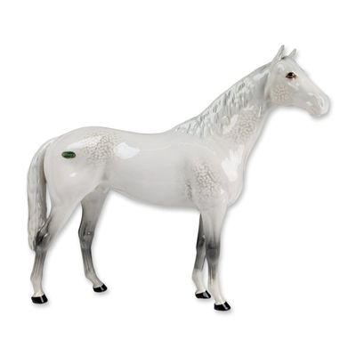 Beswick England Dapple Grey Ceramic Horse