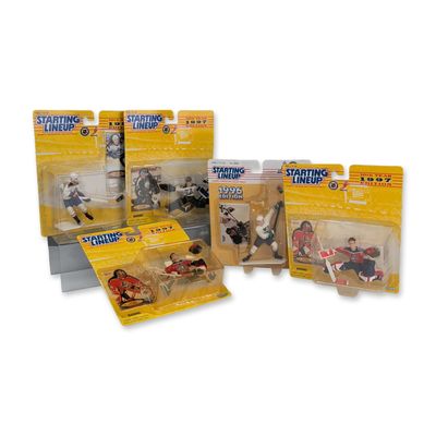 5pc Kenner Starting Lineup NHL Action Figures