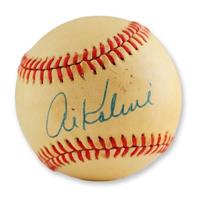 Al Kaline Signed Rawlings Official American League Baseball, PSA Authenticated