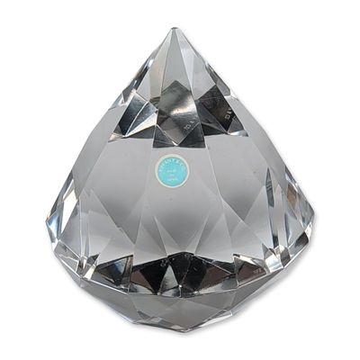 Tiffany & Co. Crystal Diamond Paperweight