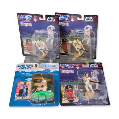 4pc Kenner & Hasbro Starting Lineup Oakland Athletics Figures