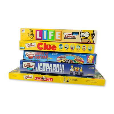 5pc The Simpsons Edition Board Games