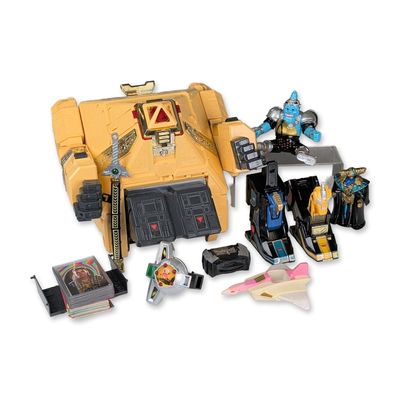 11pc Collection of Power Rangers Zeo and MMPR Toys