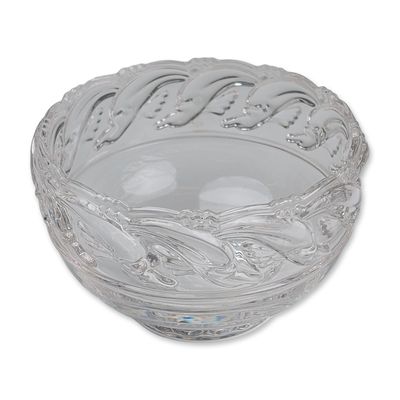 Tiffany & Co. Crystal Dolphin Bowl