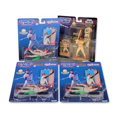 4pc Kenner Starting Lineup Scott Rolen Action Figures