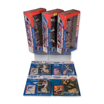 7pc Kenner Starting Lineup Baseball Action Figures