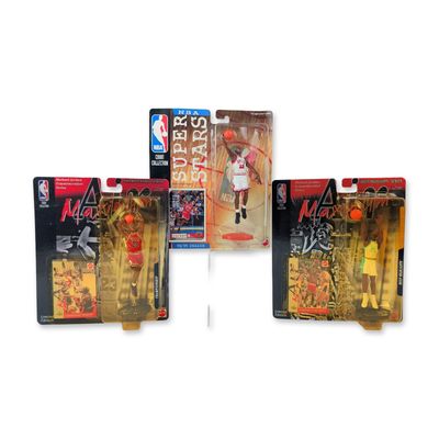 3pc Mattel Michael Jordan Action Figures