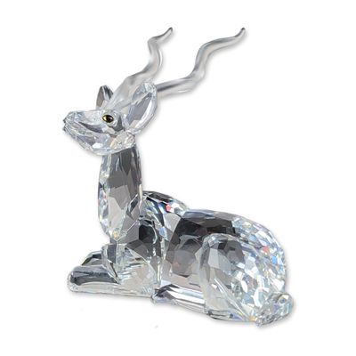 Swarovski SCS Crystal Kudu Figurine