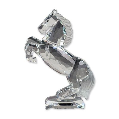Swarovski Silver Crystal Rearing White Stallion Figurine