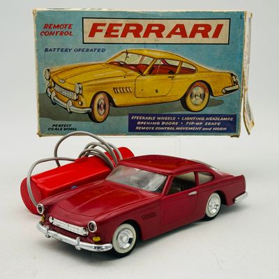 Fairylite Battery Operated Remote Control 1962 Ferrari in Original Box