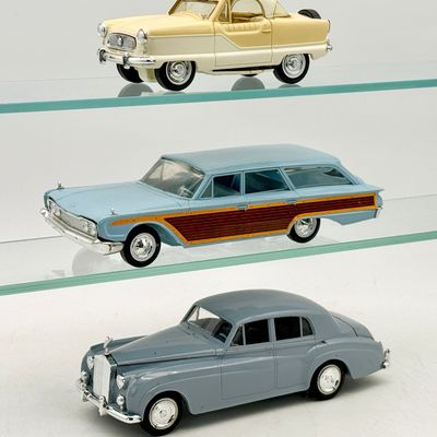 3 Hubley promo vehicles