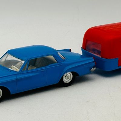 1962 Dodge Dart and Matching Camping Trailer Set