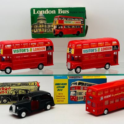 4 NFIC and Lucky Toys London Transport Vehicles