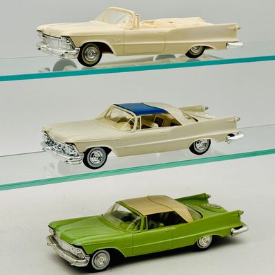 3 SMP Chrysler Imperial Crown Promotional Model Cars