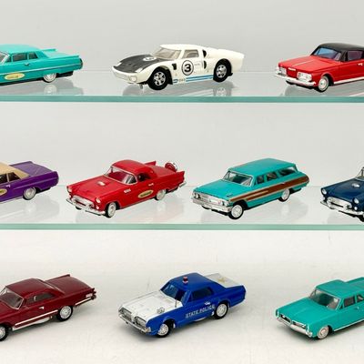 10 Vintage Ideal Motorific Model Cars