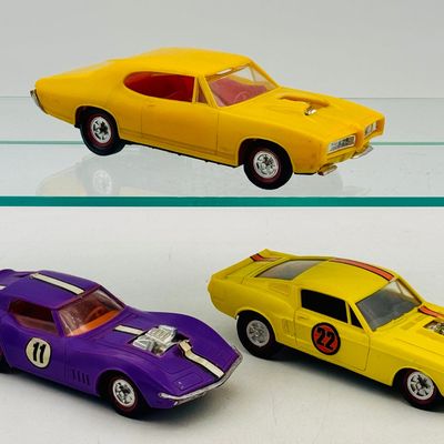 3 Cragstan Super Stockers Muscle cars.