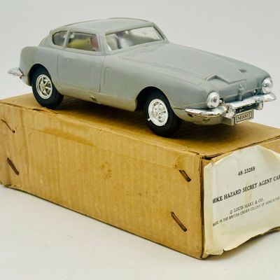 Marx Mike Hazard Secret Agent Pegaso Car with Original Box
