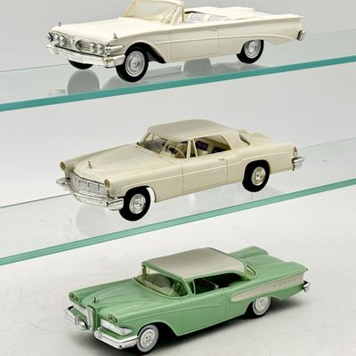 3 AMT Vintage Plastic Promotional Model Cars