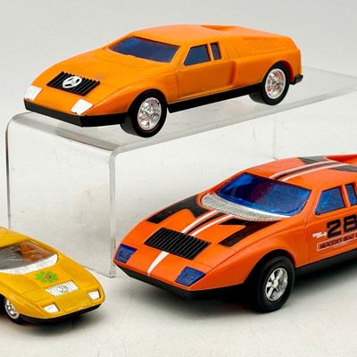 3 Mercedes-Benz C111 Toy Cars including HK plastic Cars.