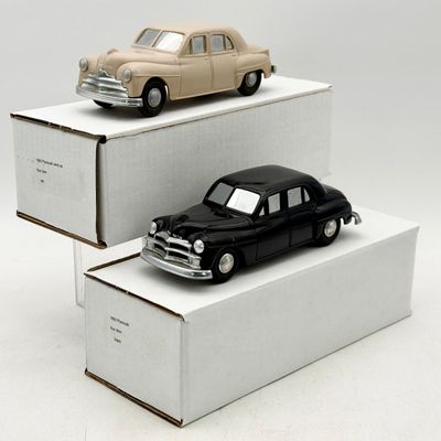 2 AMT Plymouth Promotional Model Cars