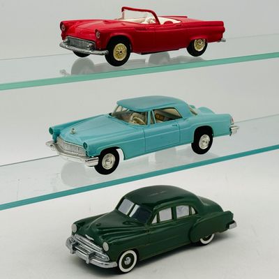3 Vintage AMT/PMC Dealer Promotional Model Cars
