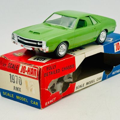 1970 Jo-Han AMC AMX Model Car with Box