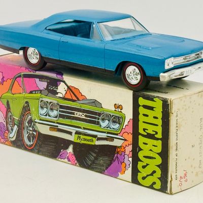 Jo-Han 1969 Plymouth GTX Promotional Model with Original Box