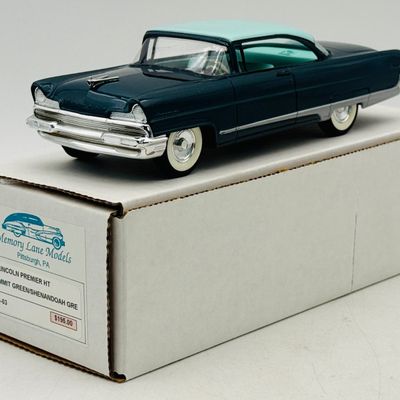 Memory Lane Models 1956 Lincoln Premiere Hardtop Model Car