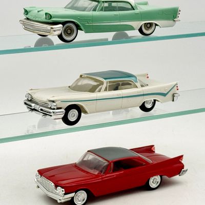 3 Jo-Han DeSoto Promotional Model Cars