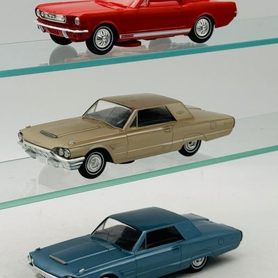3 AMT Ford Promotional Model Car Transistor Radios