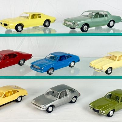 8 MPC American Dealer Promotional Model Cars