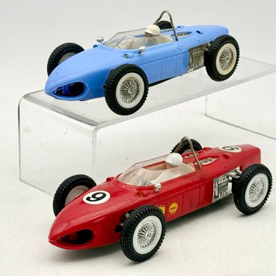 2 Vintage TAT 1961 Ferrari GP Racing Cars