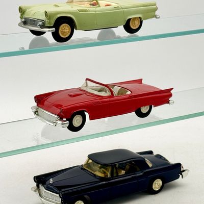 Three AMT Ford and Continental Dealer Promotional Models