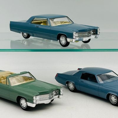 3 Jo-Han Cadillac Dealer Promotional Models 1966 and 1968