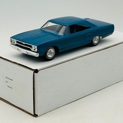 Jo-Han 1970 Plymouth GTX Promotional Model in Petty Blue