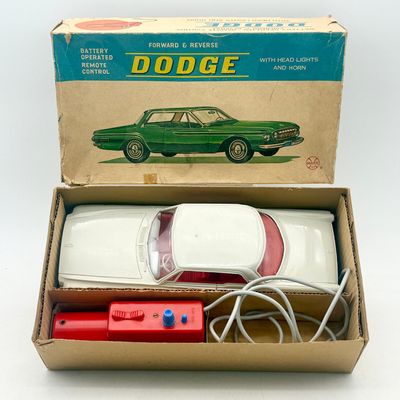 Marx 1962 Dodge Dart Battery Operated Remote Control Toy