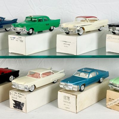 8 Jo-Han and X-EL Plastic Reproduction Promotional Model Cars
