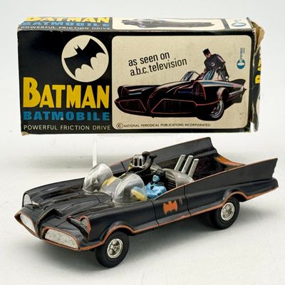 Clifford Series 1966 Batmobile Friction Toy with Original Box