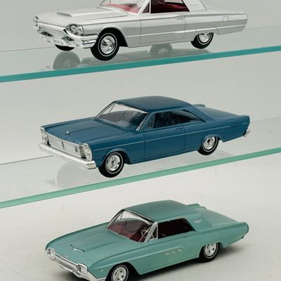 3 AMT Ford Dealership Promotional Model Cars