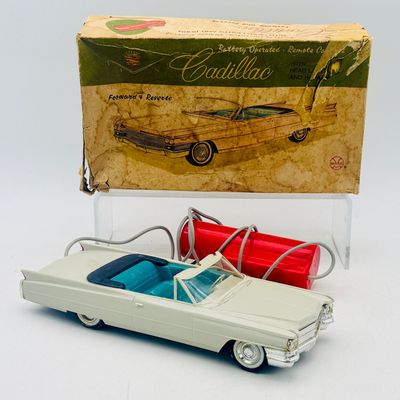 Louis Marx and Company Battery Operated Remote Control 1963 Cadillac