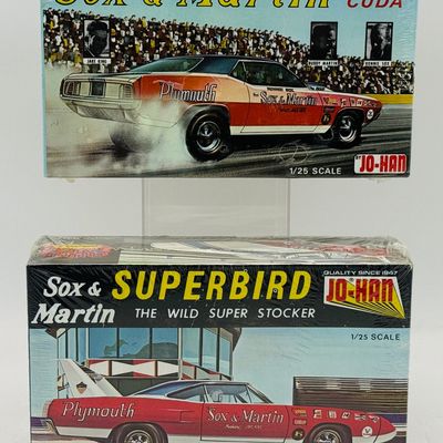 2 Jo-Han Sox & Martin Plymouth Model Kits