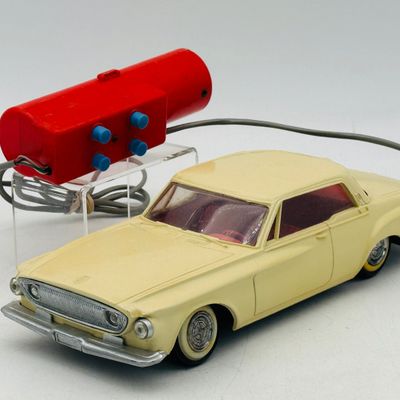 King Made 1962 Dodge Dart Cable Controlled Toy Car