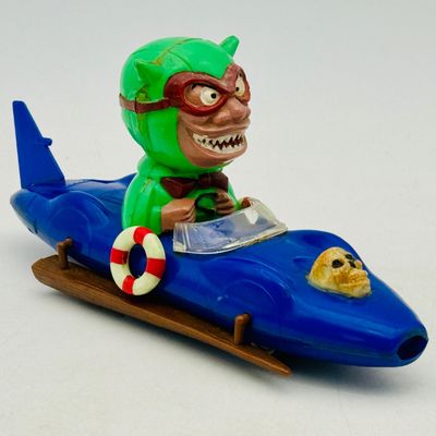 Vintage Marx Friction Powered Nutty Mad Speedy Moysha Boat Toy
