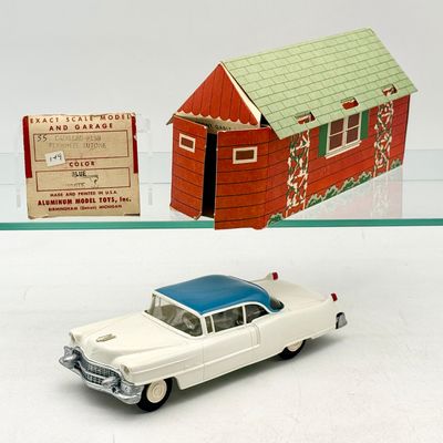 AMT 1955 Cadillac Model 138 with Original Cardboard Garage